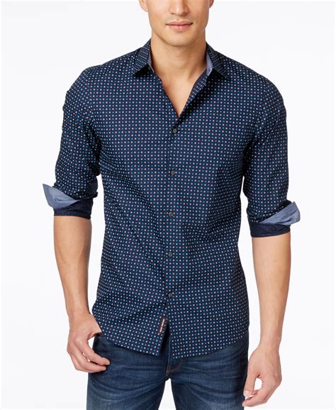 michael kors classic fit button down|Michael Kors Casual & Button Down Shirts for Mens .